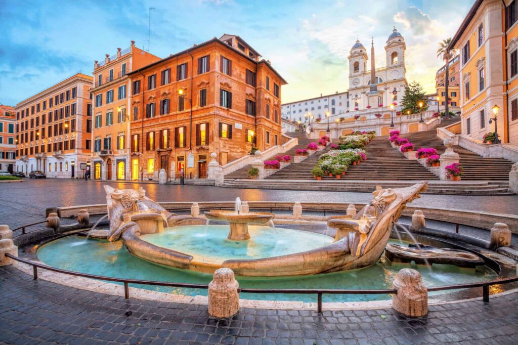 barcaccia bernini fountain